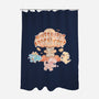NukeSaurus Apocalypse-None-Polyester-Shower Curtain-Lorets