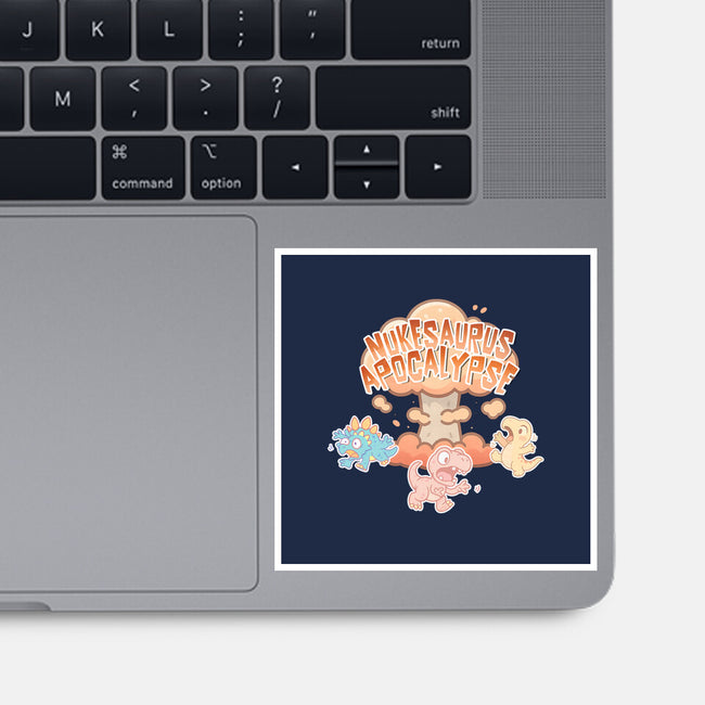 NukeSaurus Apocalypse-None-Glossy-Sticker-Lorets
