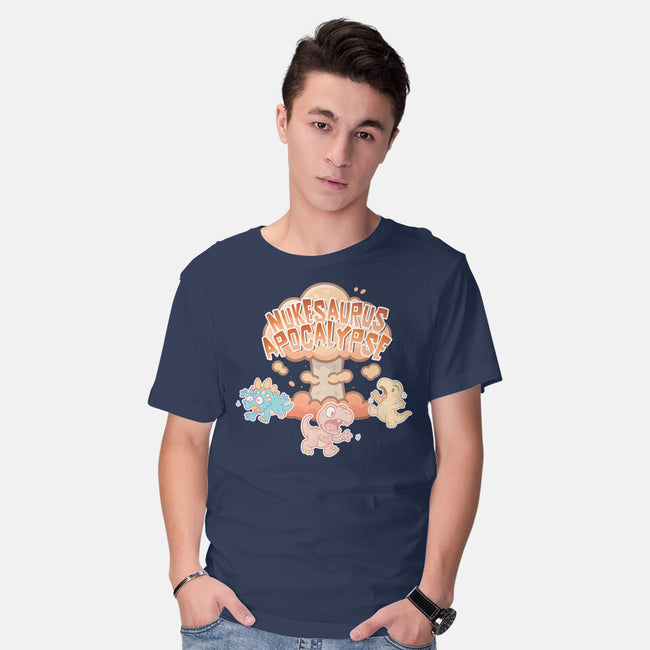 NukeSaurus Apocalypse-Mens-Basic-Tee-Lorets