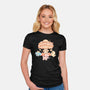 NukeSaurus Apocalypse-Womens-Fitted-Tee-Lorets