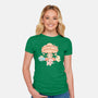 NukeSaurus Apocalypse-Womens-Fitted-Tee-Lorets