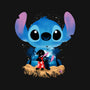 Stitch Beach Illusion-Youth-Crew Neck-Sweatshirt-Dixie Z