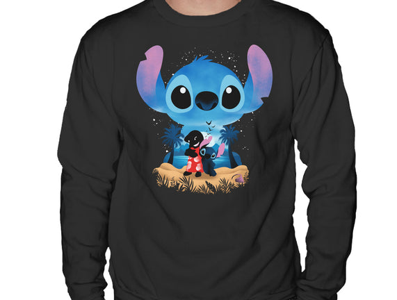 Stitch Beach Illusion