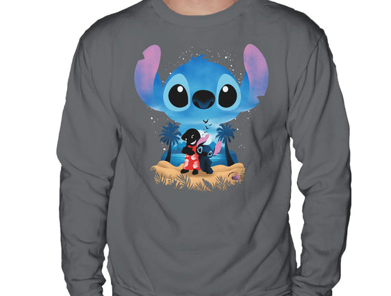 Stitch Beach Illusion