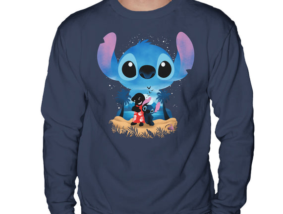 Stitch Beach Illusion