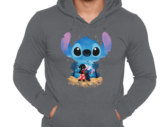Stitch Beach Illusion
