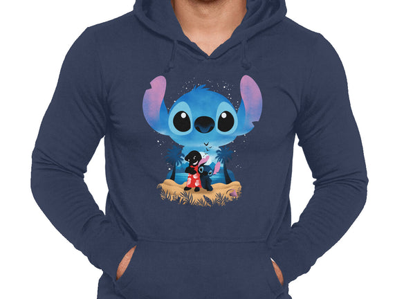 Stitch Beach Illusion