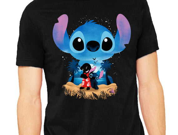 Stitch Beach Illusion