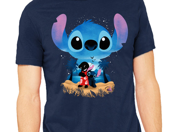 Stitch Beach Illusion