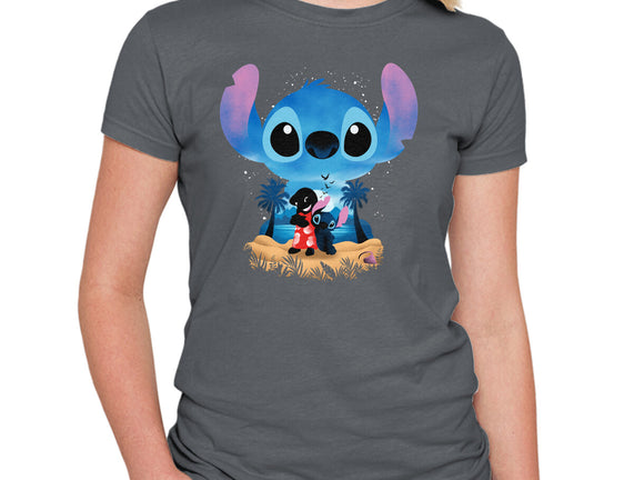 Stitch Beach Illusion