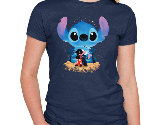 Stitch Beach Illusion