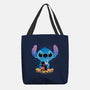 Stitch Beach Illusion-None-Basic Tote-Bag-Dixie Z