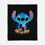 Stitch Beach Illusion-None-Fleece-Blanket-Dixie Z