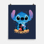 Stitch Beach Illusion-None-Matte-Poster-Dixie Z