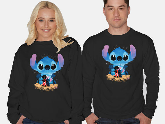 Stitch Beach Illusion
