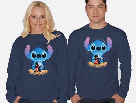 Stitch Beach Illusion