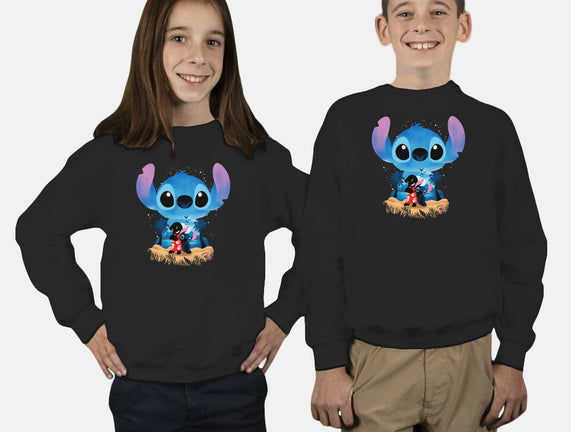 Stitch Beach Illusion
