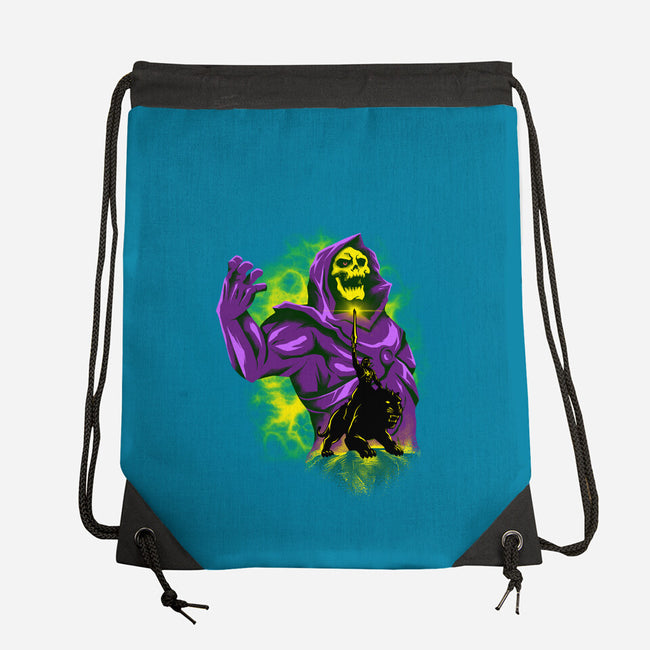 Lord Skeleton-None-Drawstring-Bag-spoilerinc