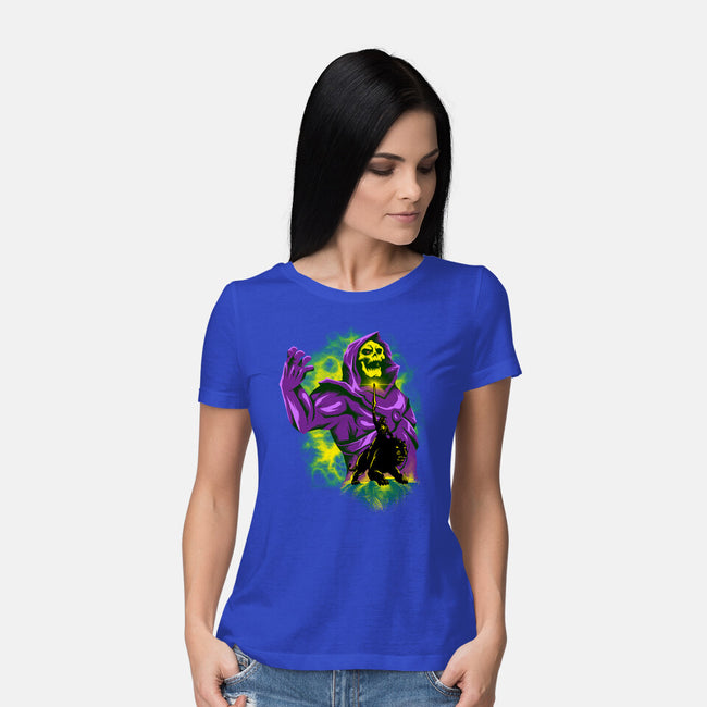 Lord Skeleton-Womens-Basic-Tee-spoilerinc