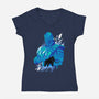 Freezing Age-Womens-V-Neck-Tee-spoilerinc