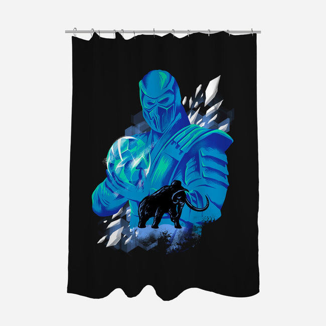 Freezing Age-None-Polyester-Shower Curtain-spoilerinc