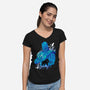 Freezing Age-Womens-V-Neck-Tee-spoilerinc