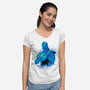 Freezing Age-Womens-V-Neck-Tee-spoilerinc