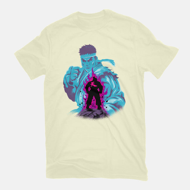 Fighting The Demon-Mens-Basic-Tee-spoilerinc