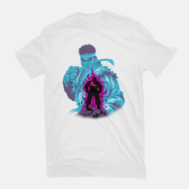 Fighting The Demon-Mens-Basic-Tee-spoilerinc
