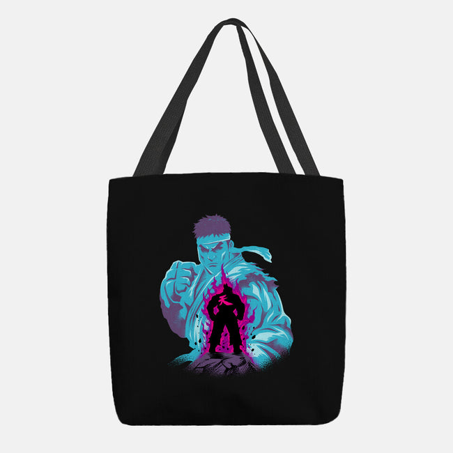 Fighting The Demon-None-Basic Tote-Bag-spoilerinc