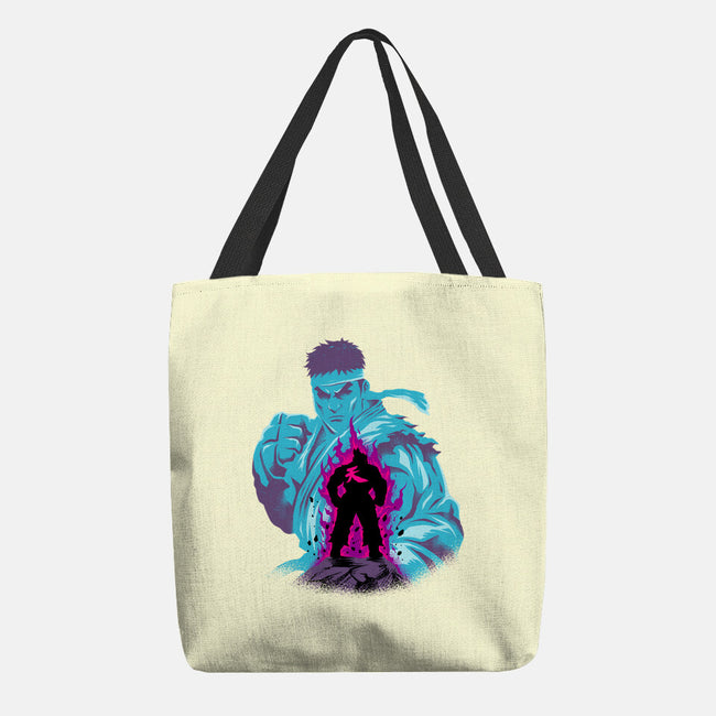 Fighting The Demon-None-Basic Tote-Bag-spoilerinc