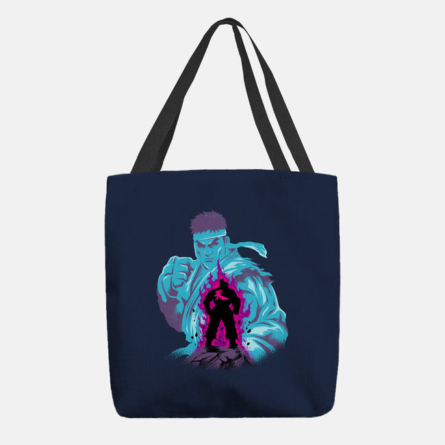 Fighting The Demon-None-Basic Tote-Bag-spoilerinc