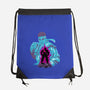 Fighting The Demon-None-Drawstring-Bag-spoilerinc
