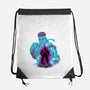 Fighting The Demon-None-Drawstring-Bag-spoilerinc