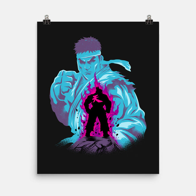 Fighting The Demon-None-Matte-Poster-spoilerinc