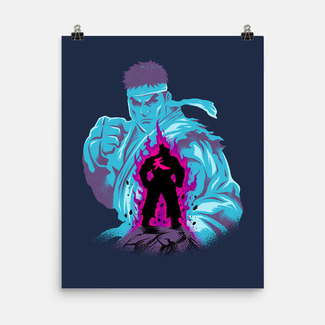 Fighting The Demon-None-Matte-Poster-spoilerinc