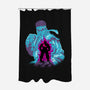 Fighting The Demon-None-Polyester-Shower Curtain-spoilerinc