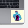 Fighting The Demon-None-Glossy-Sticker-spoilerinc