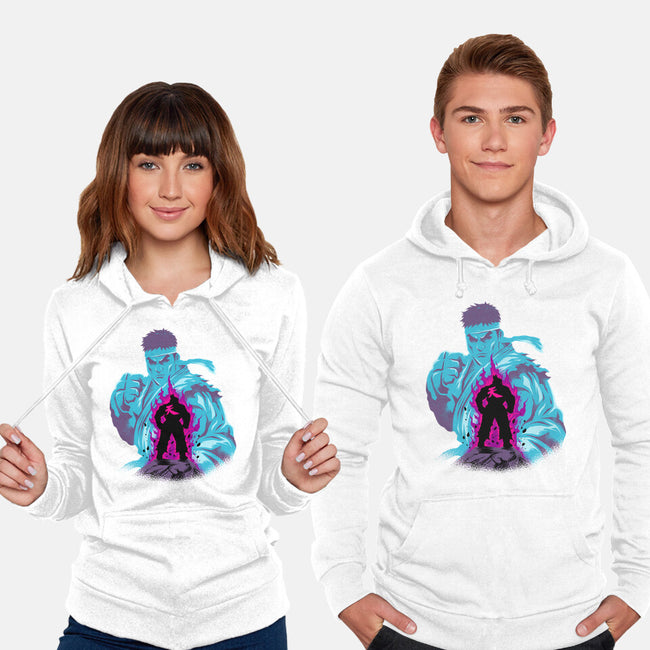 Fighting The Demon-Unisex-Pullover-Sweatshirt-spoilerinc
