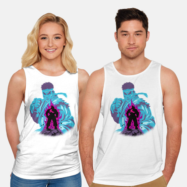 Fighting The Demon-Unisex-Basic-Tank-spoilerinc