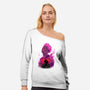 Curse Of Evil-Womens-Off Shoulder-Sweatshirt-spoilerinc