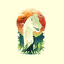 Ukiyo Brachiosaurus-None-Polyester-Shower Curtain-dandingeroz