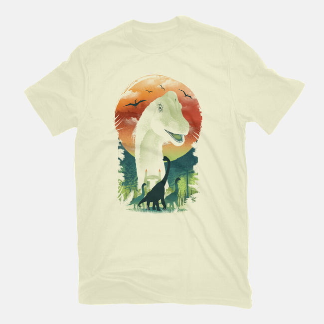 Ukiyo Brachiosaurus-Mens-Premium-Tee-dandingeroz