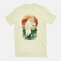Ukiyo Brachiosaurus-Mens-Premium-Tee-dandingeroz