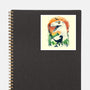 Ukiyo Velociraptor-None-Glossy-Sticker-dandingeroz