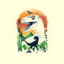 Ukiyo Velociraptor-None-Adjustable Tote-Bag-dandingeroz