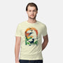 Ukiyo Velociraptor-Mens-Premium-Tee-dandingeroz