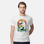 Ukiyo Velociraptor-Mens-Premium-Tee-dandingeroz