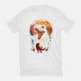 Ukiyo T-Rex-Womens-Fitted-Tee-dandingeroz