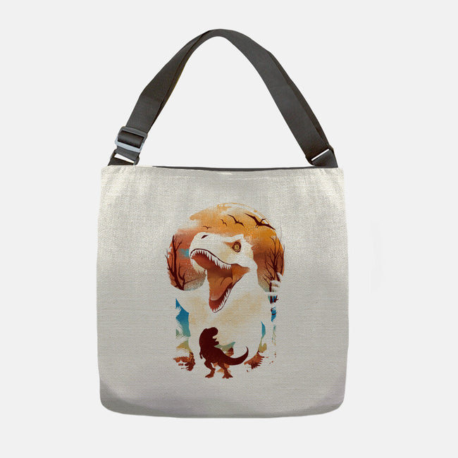 Ukiyo T-Rex-None-Adjustable Tote-Bag-dandingeroz